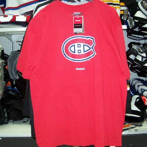 NEW! Reebok Montreal Canadiens NHL T-Shirt - Adult Medium
