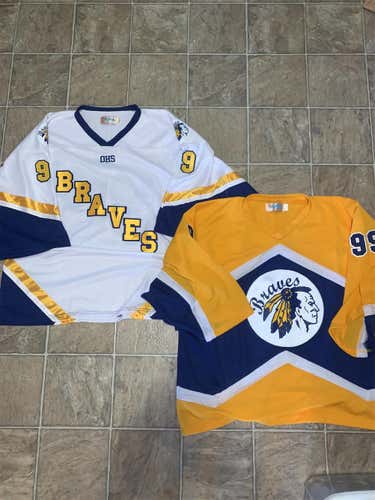 Olentangy Braves Home And Away Game Jerseys Size XXXXL #99