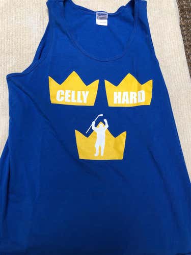 Celly Hard Hockey Sweden Blue Men's Large Tank Top