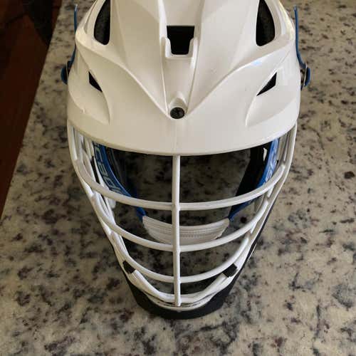 White Used Player Cascade S Helmet