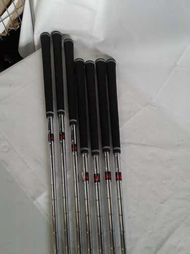 Used Tommy Armour Evo Plus 4i-pw Steel Stiff Golf Iron Or Hybrid Sets