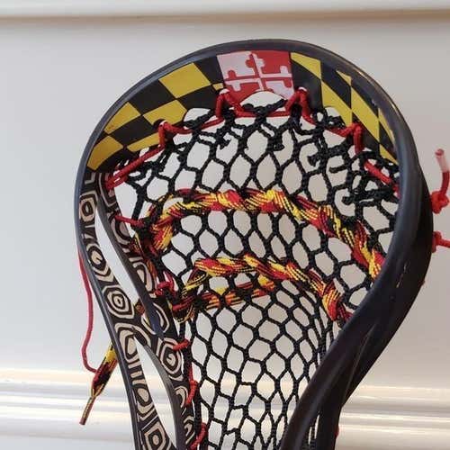 New Attack & Midfield STX Strung Head Univ of Maryland Dyed