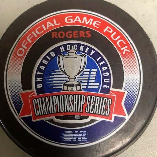 OHL Championship Series Official Game Puck