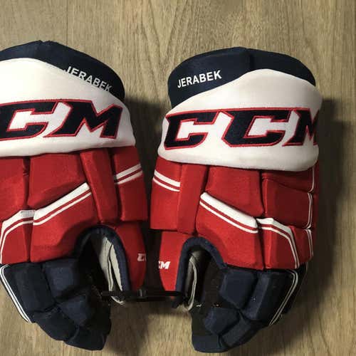 New CCM HGQL 13" Pro Stock gloves JERABEK Washington Capitals