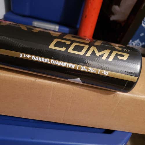 New USSSA Certified 2018 Adidas Alloy Aero Burner Comp Bat (-10) 31 oz 31"