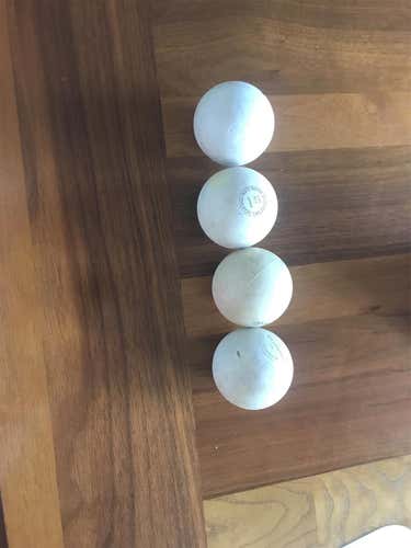 Used 4 Pack Lacrosse Ball