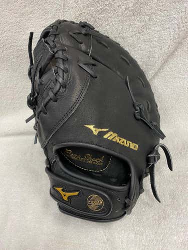 Black New Mizuno Left Handed First Base Franchise Baseball Glove 12.5"