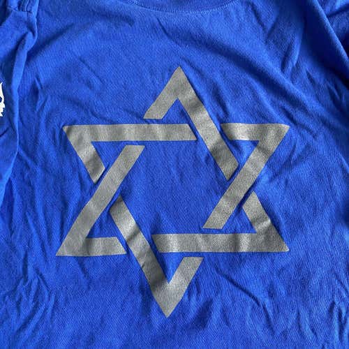 Team Israel Lacrosse Blue Men's XL Nike Shirt