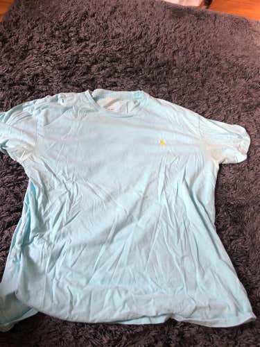 Blue Men's Medium Polo Shirt