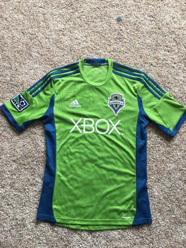 Adidas 2014 Seattle Sounders Home Jersey Like New Size S