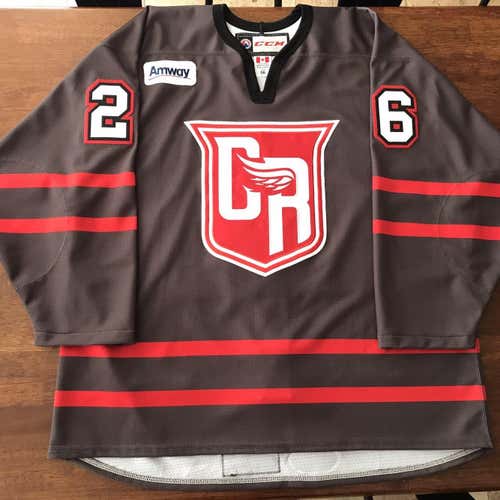 Grand Rapids Griffins Christoffer Ehn Team Issued Alternate Jersey Size 56
