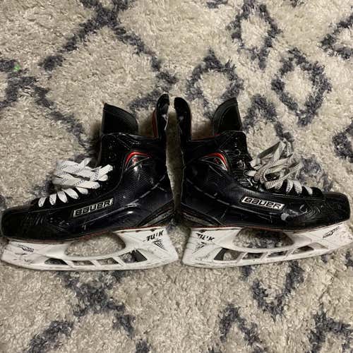 Used Bauer Vapor 1X EE (Extra Wide) Pro Stock Size 6.5 Hockey Skates