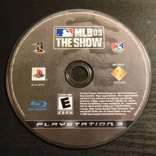 MLB 09: The Show (Sony PlayStation 3, 2009) PS3 - Disc Only - Red Sox Pedroia