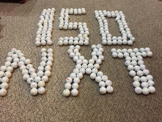 90 Titleist  NXT Golf Balls-