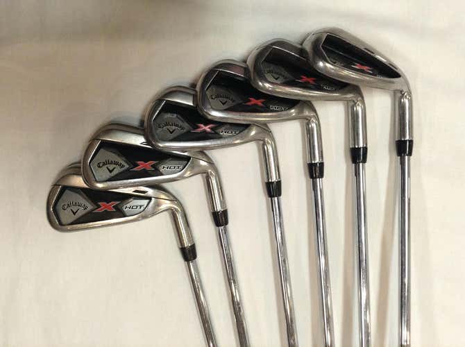 Callaway X-Hot 6-AW Right Handed Men's Regular Flex Iron Set