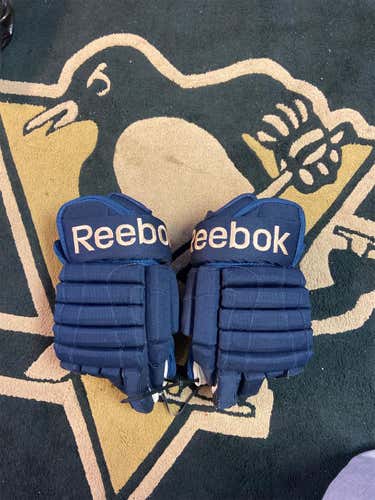 Pittsburgh PenguinsNew Reebok 90PR 15" Pro Stock Gloves