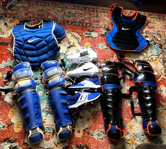 Used Adult Nike Catcher's Set