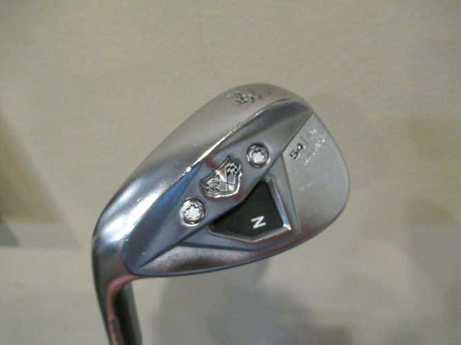 LEFT HAND TAYLORMADE TP Z 54* GAP SAND WEDGE TOUR ISSUE S400 SHAFT  NEW GRIP