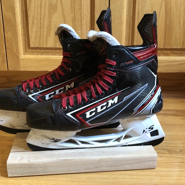 Used CCM JetSpeed FT490 D&R (Regular) Size 10.5 Hockey Skates
