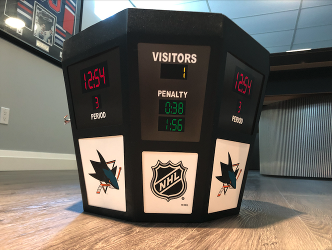 NHL Brand San Jose Fan Light