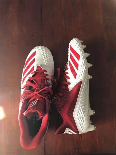 Red Adult 10 (Women's 11) Low Cut