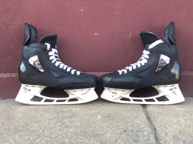 UPDATED PICTURES Used True Custom Hockey Skates Size 8D
