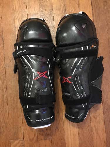 Used Bauer Vapor 1X Shin Pads