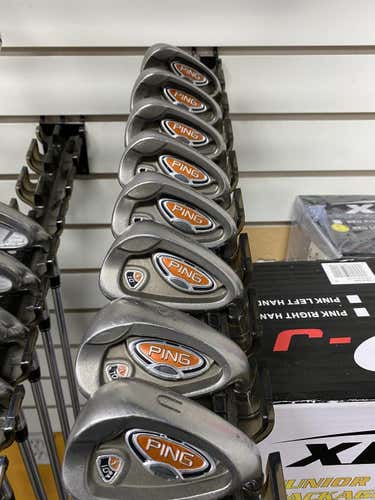 Used Ping I10 4i-sw Steel Stiff Golf Iron Or Hybrid Sets