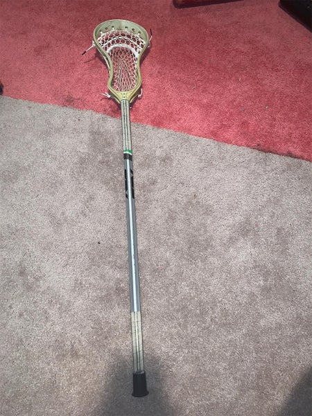 Used StringKing Mark 2F Head strung With East Coast Dyes Faceoff Mesh, And Has Stx Duel Shaft