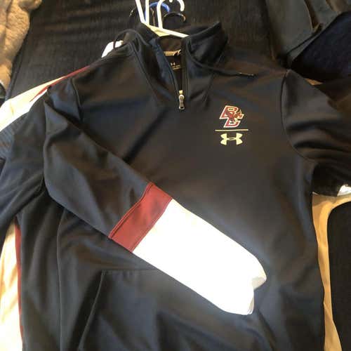 Boston College Black Men's Medium Under Armour 1/4 Zip