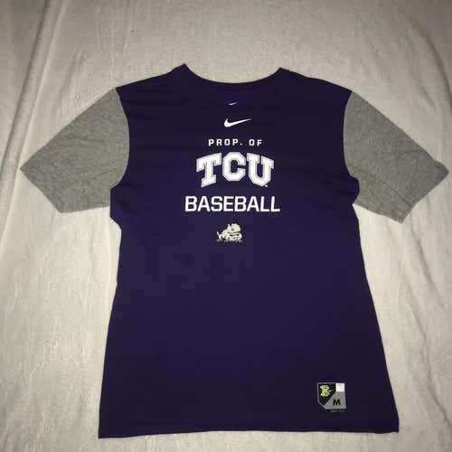 TCU Baseball Men's Medium Nike Shirt
