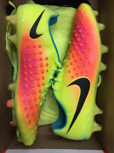 Yellow Unisex Molded Cleats Nike NIKE MAGISTA OPUS II FG Cleats