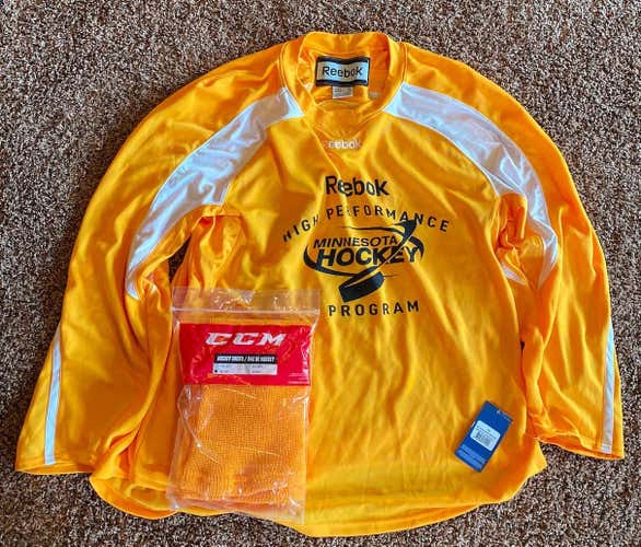 NEW Minnesota High Performance Jersey Yellow XXL Number 19