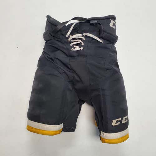 Used Pro Stock CCM HP30 Pants - Black/Yellow/White - Medium (UP181)