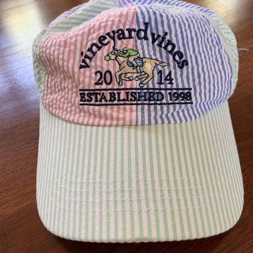 Vineyard Vines 2014 Kentucky Derby Seersucker Hat