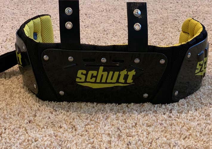Schutt Rib Protector And Back Plate Combo (Size Small)