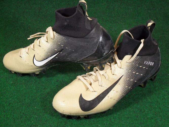 Used Nike Vapor Untouchable Pro 3 TD Football Cleats Army Black Desert Tan 11
