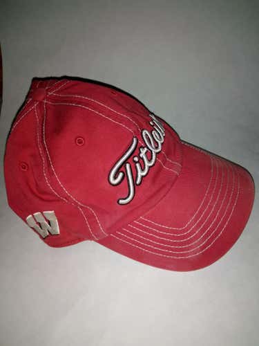 Used Adult One Size Fits All Titleist Wisconsin Badgers