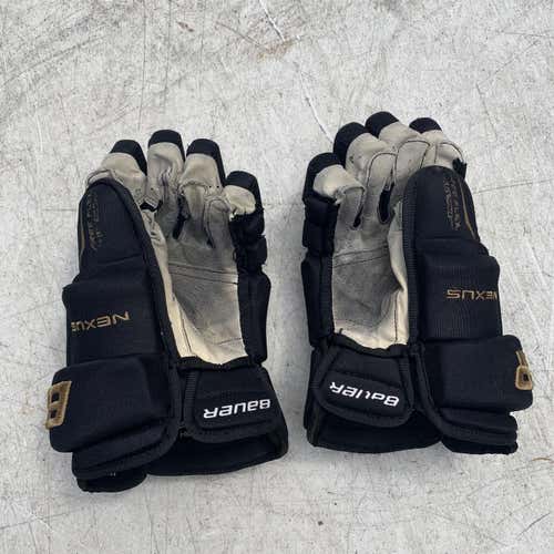 Black Used Bauer Nexus 13" Pro Stock Gloves
