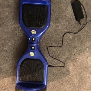 Blue Used Hoverboard With Charger Negotiations