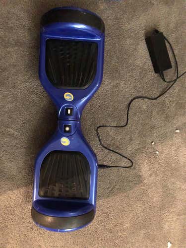 Blue Used Hoverboard With Charger Negotiations