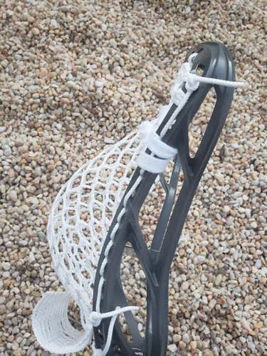 New Attack & Midfield Maverik Strung Optik 2.0 Head in Grey
