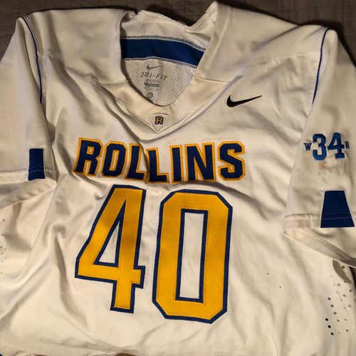Rollins College #40 Men's XL Nike Jersey