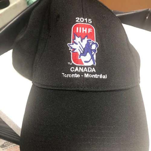 World Junior IIHF World Junior Official Black New Adult Nike Hat