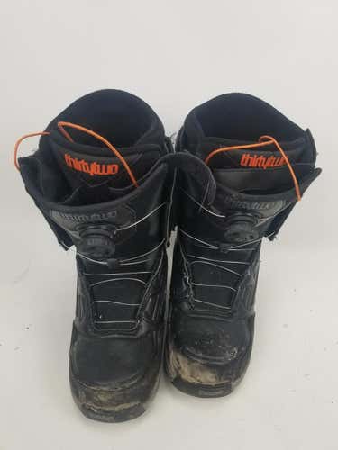 Used Thirtytwo Binary Boa Senior 9 Snowboard Mens Boots