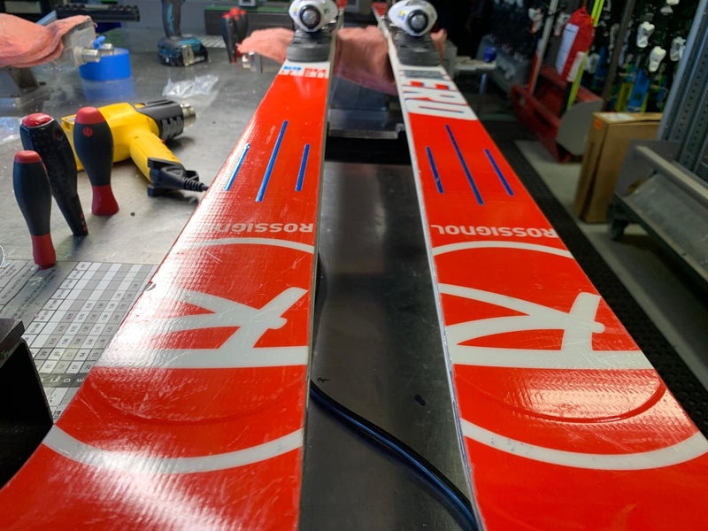 2017 Rossignol Hero Womens FIS GS Pro Skis 188 with Look spx 150 bindings