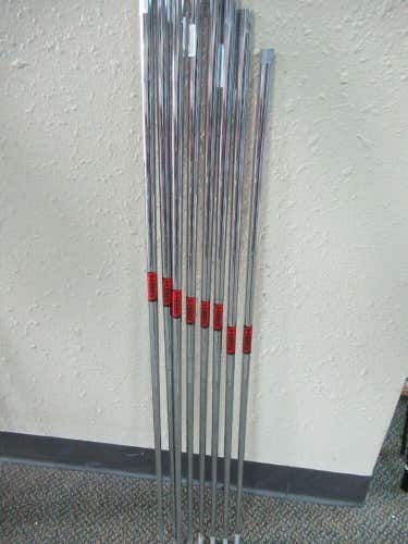 NICE KBS HI-REV EDEL STIFF IRON SHAFT PULLS .355T 4 - PW SW