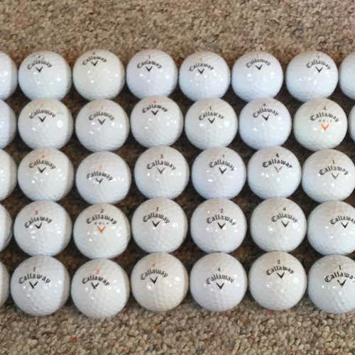 50 Used Assorted Callaway Golf Balls