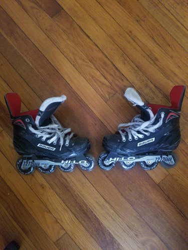 Used Junior Bauer Inline Skates D&R (Regular) Size 4