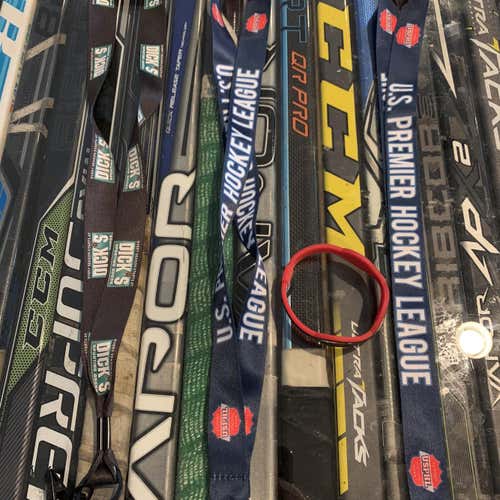Come With All 3 Hockey Lanyard And Apx 2 Band Adult  Bauer